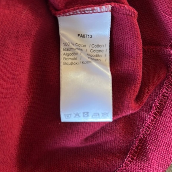 Lacoste Maroon Polo Shirt Classic Design Size 8 ‘80’s Preppy Vintage - Picture 6 of 6
